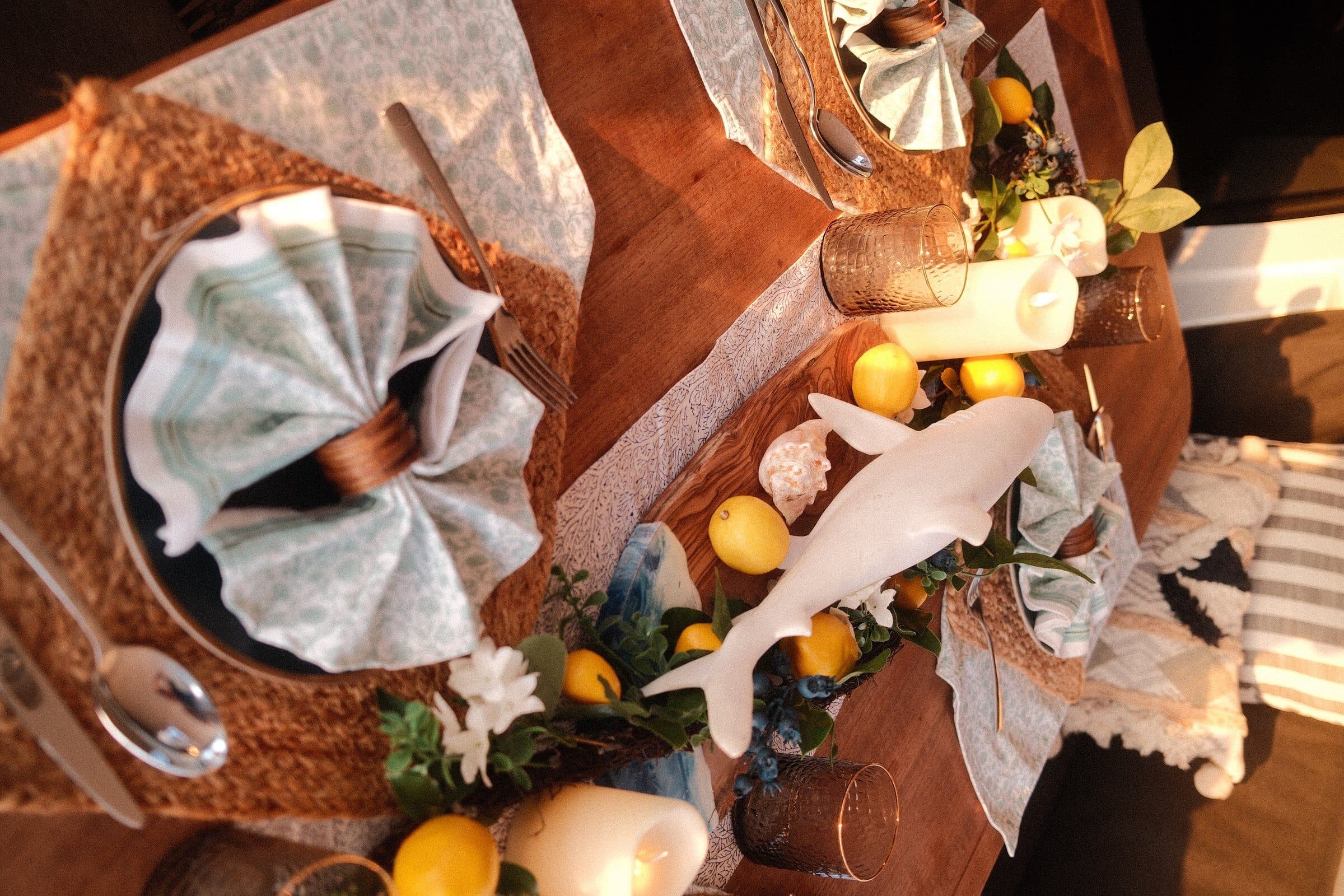 Birthday feast — lobster, beef, oysters